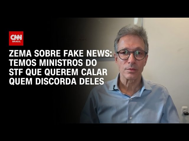 “Temos ministros no STF que querem calar quem discorda deles”, diz Romeu Zema | BASTIDORES CNN