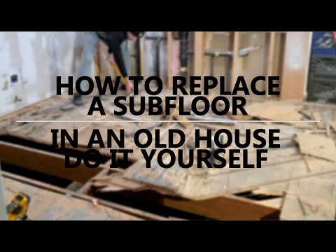 image-How long does it take to replace subfloor?