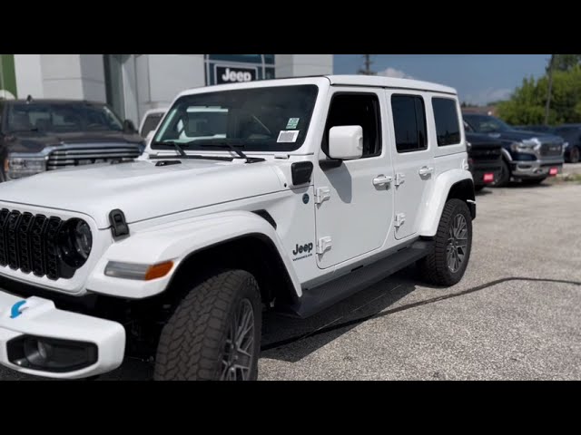 2024 Jeep Wrangler 4xe High Altitude in Cars & Trucks in Sarnia
