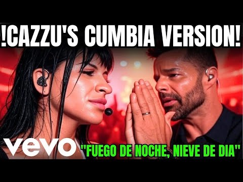 🔥ESTRENO MUNDIAL💣RICKY MARTIN ACABÓ LLORANDO😭"FUEGO DE NOCHE, NIEVE DE DIA" VERSION CUMBIA BY CAZZU🎤