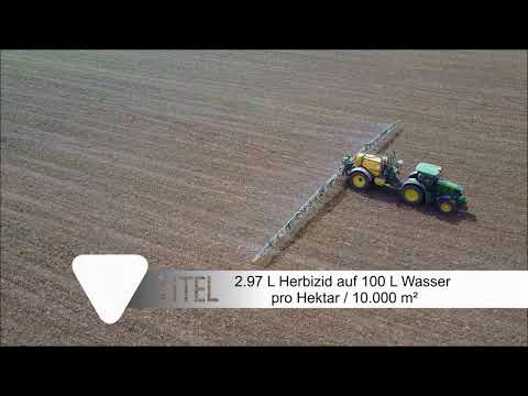 Pflanzenschutz im Mais 2018 mit John Deere 6210R