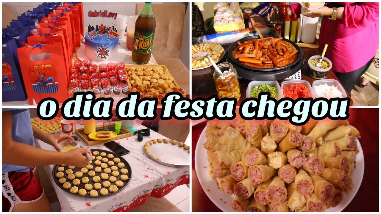COMIDAS DE FESTA, MINI PIZZA, RECHEIO DE CANUDINHO ( FRANGO E CALABRESA ), SALGADINHO DE QUEIJO E+