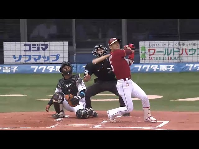 【1回表】攻撃的2番 イーグルス・牧田が今季初ホームラン!! 2015/6/21 M-E