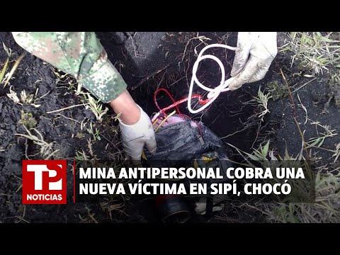 Mina antipersonal cobra una nueva víctima en Sipí, Chocó |07.04.2024| TP Noticias
