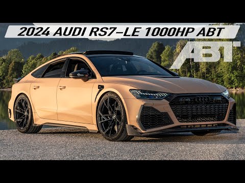 WORLD PREMIERE with 1000HP! 2024 AUDI RS7-LE 1000 ABT - The most powerful ABT car ever! New tech!