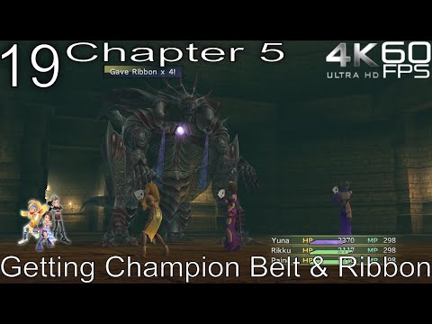 Final Fantasy X 2 HD Remaster Chapter 5 Part 19 Champion Belt & Ribbon