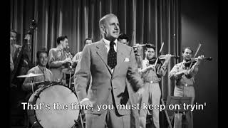 Smile - Jimmy Durante with Subtitles
