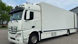 Mercedes-Benz Actros 1843 / GERMAN FLOWER TRUCK / 162021 KM / ISOLATED BOX / C vending truck for sale - Image 4 | Autoline IN Mercedes-Benz Actros 1843 / GERMAN FLOWER TRUCK / 162021 KM / ISOLATED BOX / C vending truck | Image 4 - Autoline