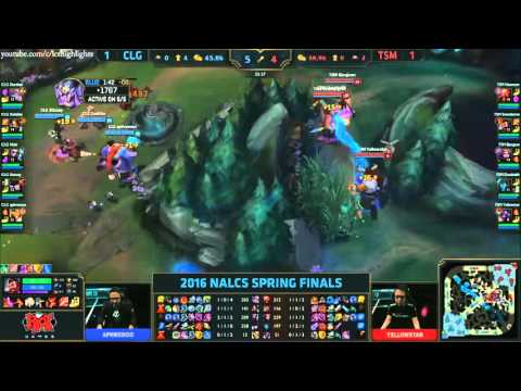 CLG vs TSM Highlights   COUNTER LOGIC GAMING vs TEAM SOLOMID Game 3 NA LCS Playoffs   SPRING Final