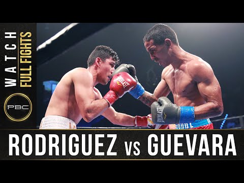 Rodriguez vs Guevara FULL FIGHT: June 3, 2016 - PBC on Spike