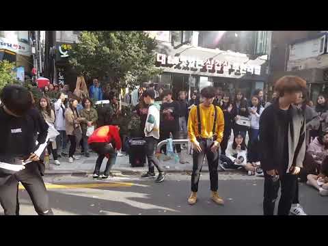 171022 Sparky - 스파키 ⚡ 'DNA' 방탄소년단 (BTS) 홍대 버스킹, 댄스팀, Hongdae dance team