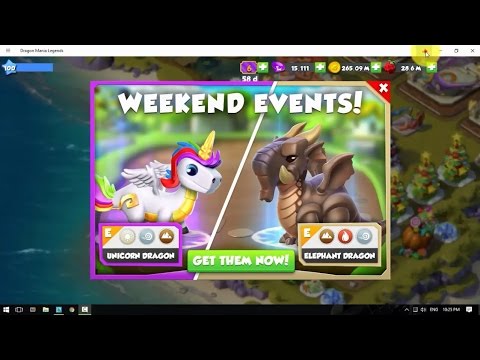 #DML Weekend Events - Dragon Mania Legends