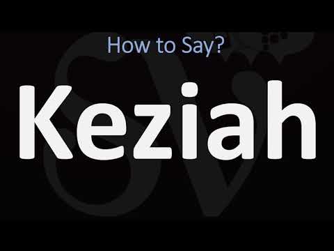 How to Pronounce Keziah? (CORRECTLY)