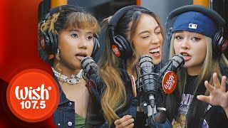 Download lagu Janine Berdin, Illest Morena, and Fana perform 'tayo lang (may alam)' LIVE on Wish 107.5 Bus mp3