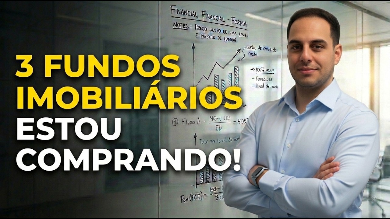 FII's QUE ESTOU COMPRANDO EM AGOSTO 2026 #sunoassetpb #snel11