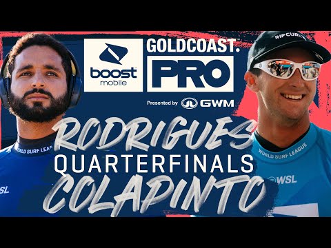 Michael Rodrigues vs Crosby Colapinto | Boost Mobile Gold Coast Pro - Quarterfinals Heat Replay