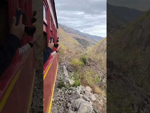 Tren Nariz del Diablo Alausi-Chimborazo-Ecuado