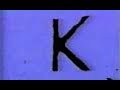 Classic Sesame Street Sand Letters K K