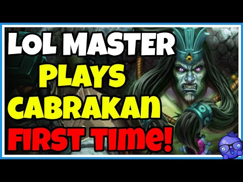 LoL Main Plays Cabrakan for the FIRST TIME in Smite - Arena & Conquest