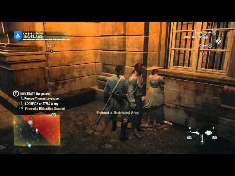 Assassin's Creed Unity - Hoarders: Steal Key & Initiate a Prison Break Gameplay Sequence PS4
