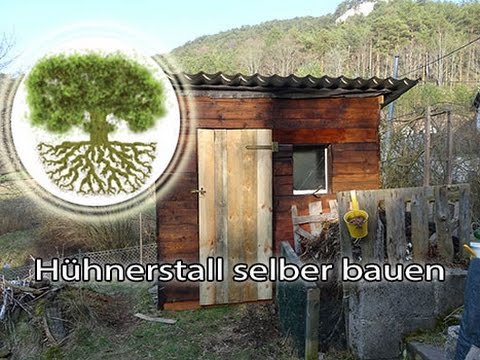 Hühnerstall selber bauen - Hühnerstalleinrichtung für 5 - 10 Hühner - Heimwerken