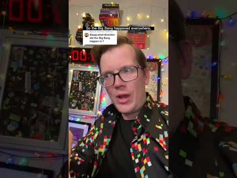 What direction did the Big Bang happen in?