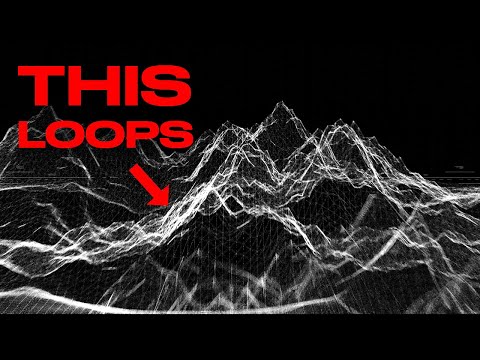 5 Minute Tutorial - Sci-Fi Landscape Loop in Blender (FREE DOWNLOAD)