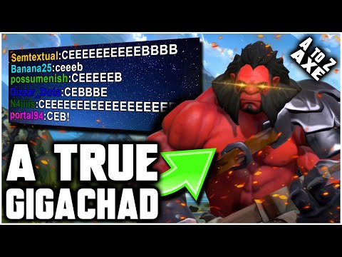 Let's Play The GIGACHAD Of Dota2 - Grubby learns Dota 2 - A to Z Challenge - Axe