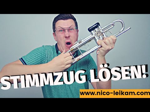 Loosen the tuning slide | Loosen the tuning bow | How to do it YOURSELF | Practical tips | Trumpet