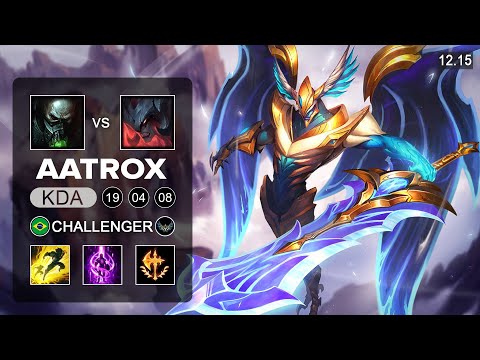 Aatrox vs Urgot Top - BR Challenger - Patch 12.15 Season 12