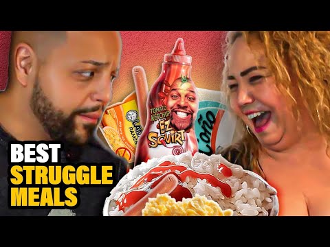 WE TRIED EACH OTHERS FAVORITE STRUGGLE MEALS