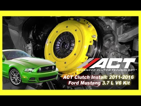 ACT Clutch Install: 2011-2016 Ford Mustang 3.7 L V6 Kit