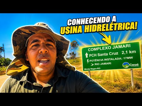 Como é uma USINA HIDRELÉTRICA em uma CIDADE do interior? MONTE NEGRO RO