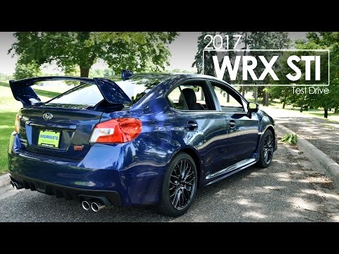 2017 Subaru WRX STI Driving Review | Test Drive | Road Test