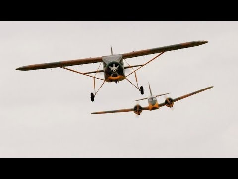 COASTAL COMMAND WW2 RC AIRCRAFT DISPLAY AT THE WILLIS WARBIRDS FIGHTER MEET - 2017