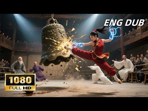 A Kungfu girl secretly trained daily—one punch shattered a 100-ton bronze bell shocked everyone！