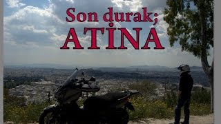 BİTMEYEN YOL ve ATİNA  Scooter la İstanbul - Yu