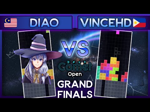 VTT Comet Open GRAND FINALS - Diao Vs. VinceHD TETR.IO Tournament