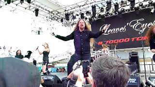 Leaves&#39; Eyes - Across The Sea live @ 70000 tons of metal 2018