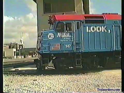 Classic Railroad Series 814 - Action at Joliet, Illinois June 29, 1994.