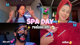 SPA DAY REALZÃO👳‍♀️💕 *recuperando a dignidade* 🧚‍♀️