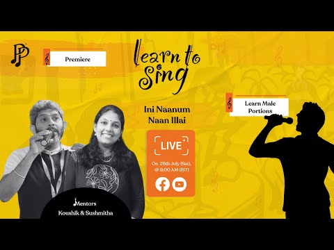 Learn to Sing Ini Naanum Naan Illai | Male Portions