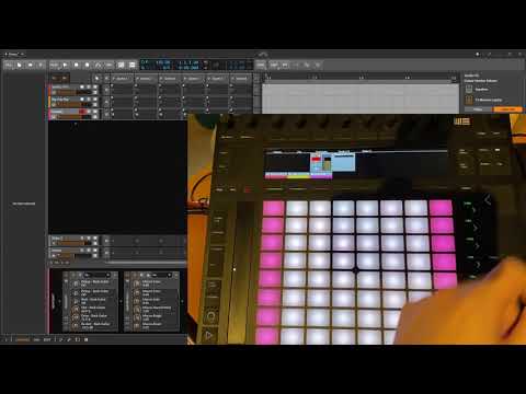 DrivenByMoss 11 for Bitwig Studio - Chord mode for Ableton Push controller