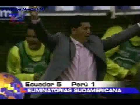QWC 2010 Ecuador vs. Peru 5-1 (21.11.2007)