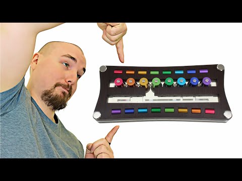 Watch this review of the colorful wood puzzle, The Nur 8 Puzzle from Jean Claude Constantin