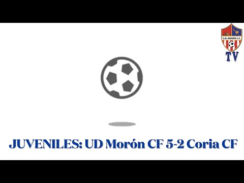 JUVENILES: UD Morón CF 5-2 Coria CF (Goles)