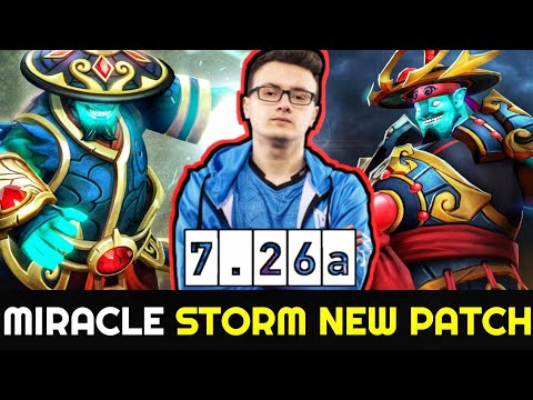 MIRACLE First Time Storm Spirit on 7.26a New Patch - Outplayed Enemies Like a Boss Dota 2