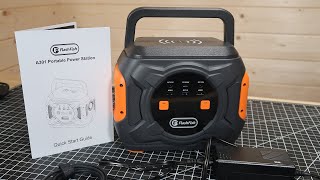 FlashFish A301 Power Solar Generator 320w