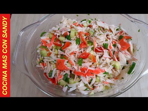 ENSALADA DE JAIBA/ENSALADA DE SURIMI
