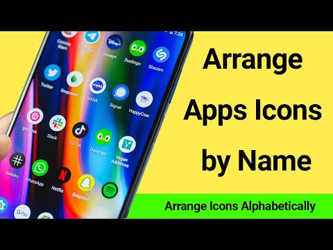 How to Arrange Apps Icons by Name on Android? Arrange Apps Icons in Alphabetically Order